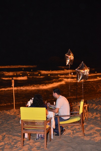 Romantic Beach Dinner at Edde Sands